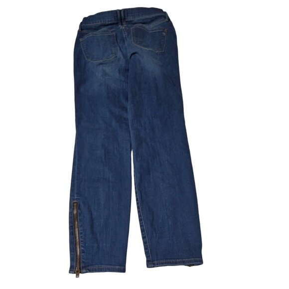 Madewell Jeans Womens Size 29 Skinny Zipper Ankle Mid Rise Dark Wash Denim - Picture 3 of 6